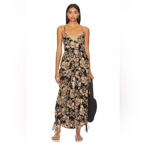 Free People Stand Out Printed Jumpsuit
